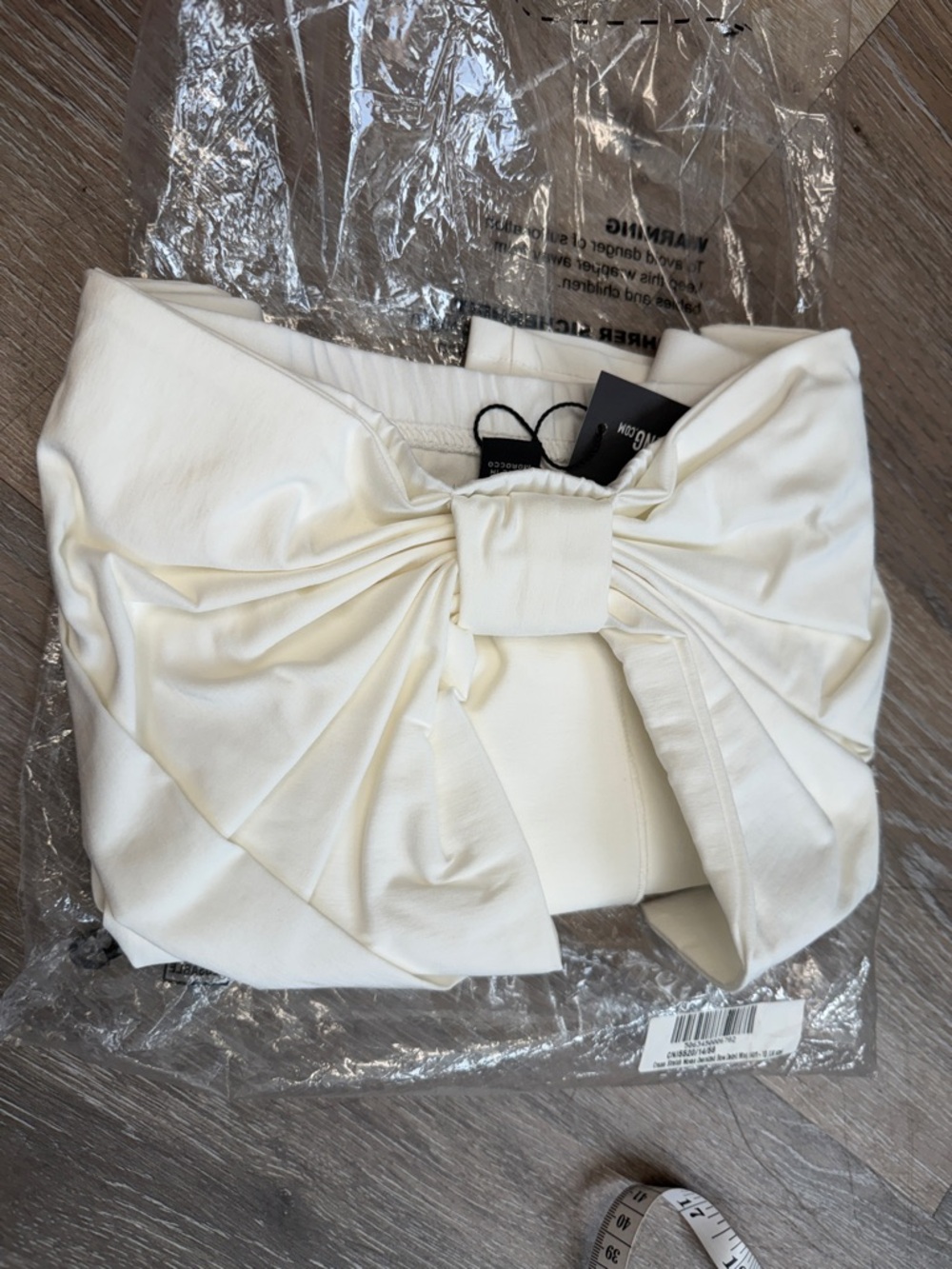 Cream Knit Top - Neutral Cream